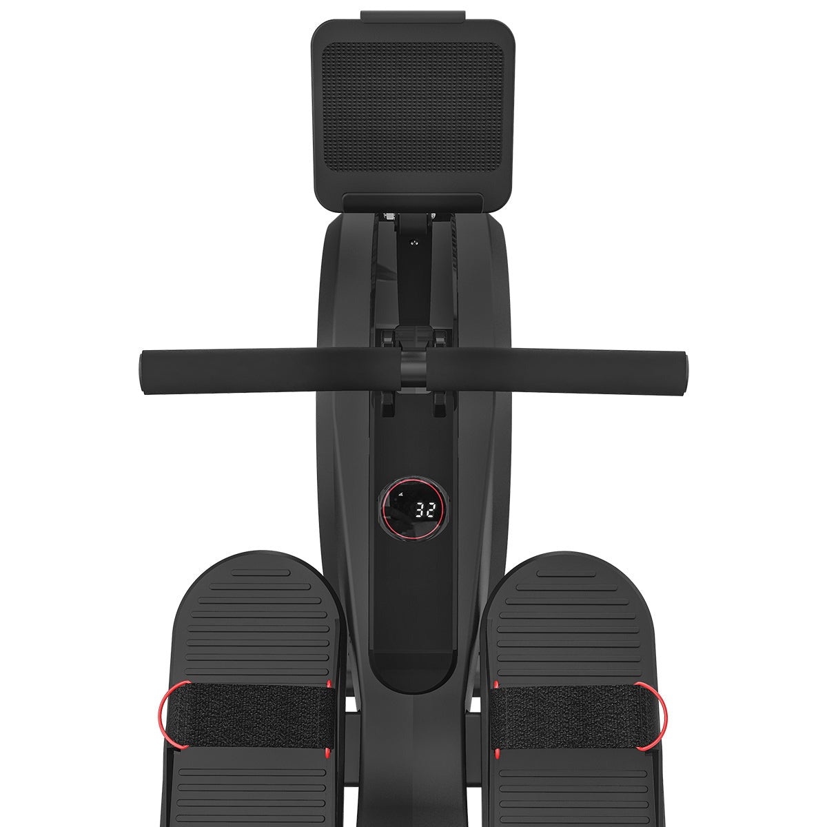 Lifespan Fitness ROWER-500D Dual Air/Magnetic Rowing Machine featuring adjustable resistance, ergonomic handle, and digital display for an effective workout.